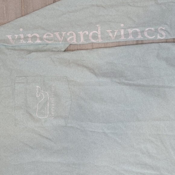 Vineyard Vines Long Sleeve Tee Shirt Whale Logo Pocket Women’s - Picture 7 of 8